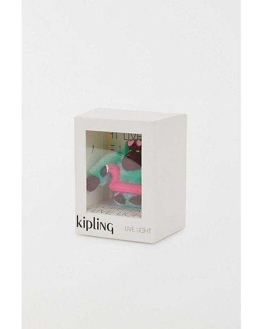 Kipling Blue Beach Monkey Keychain