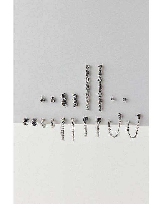 Urban Outfitters Gray Camilla Earring Set