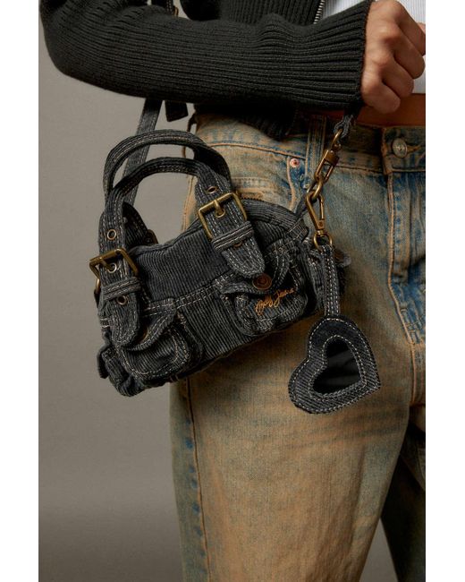 BDG Y2k Mini Corduroy Duffle Bag In Black,at Urban Outfitters Lyst