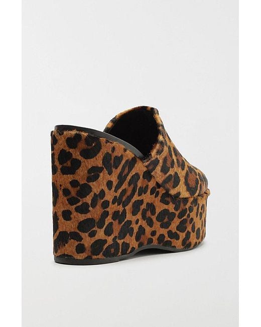 SCHUTZ SHOES Brown Sierra Platform Clog