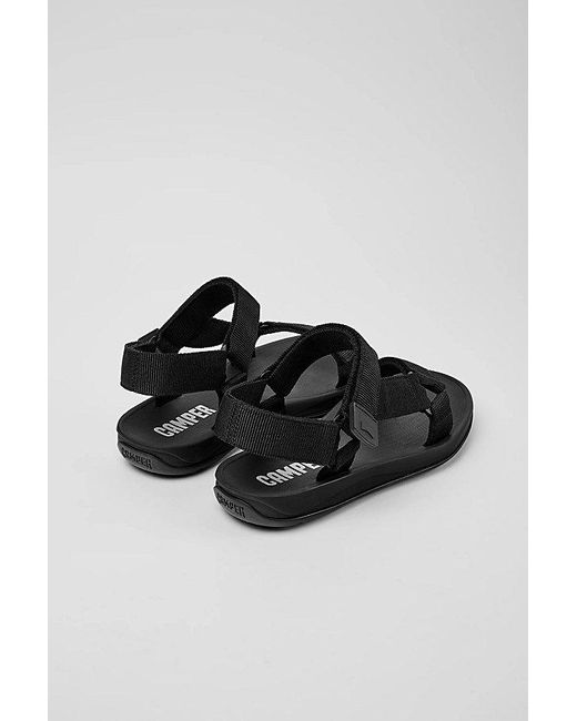 Camper Black Match T-Strap Sandal for men