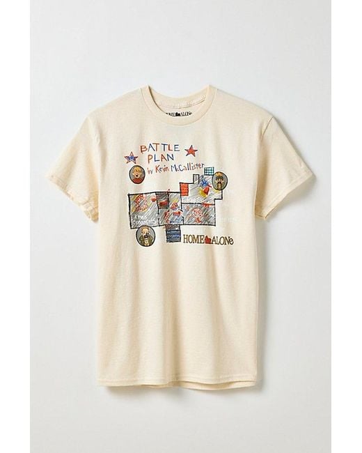 Urban Outfitters Blue Home Alone Graphic Tee for men