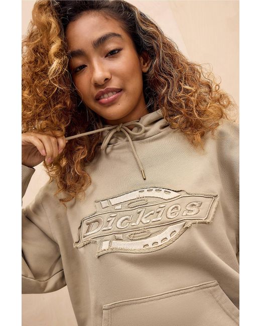 Dickies Brown Sand Appliqué Hoodie