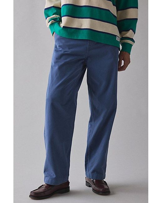 BDG Blue Austin Straight Fit Chino Pant for men
