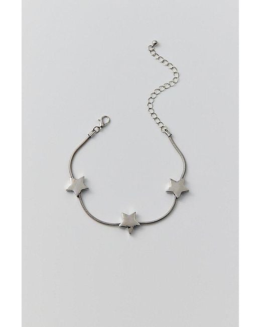 Urban Outfitters White Ivy Star Bracelet