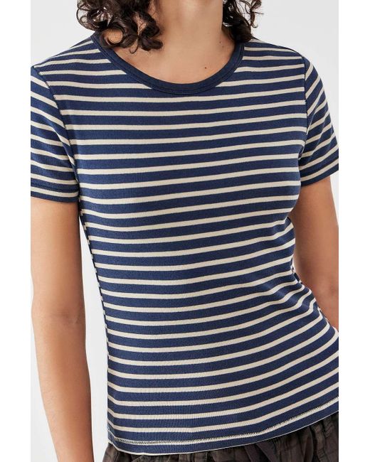 BDG Blue Striped Baby T-shirt