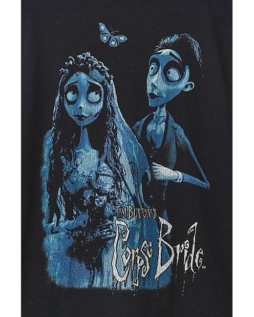 Urban Outfitters Black Corpse Bride Graphic Tee for men