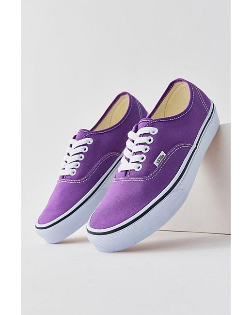 Vans Purple Authentic Sneaker