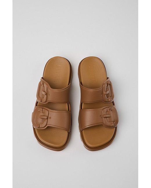 Camper Brown Brutus Slide Sandal