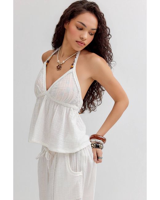 Out From Under White Mila Ocean Air Cami