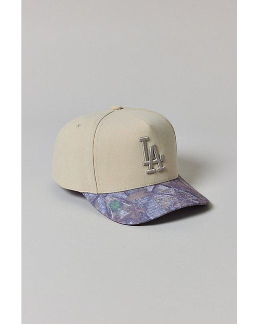 Mitchell & Ness Gray Mlb Los Angeles Dodgers Camo Pro Hat for men
