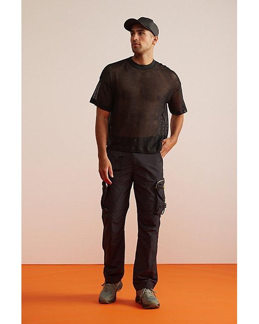 Standard Cloth Black Mac Cargo Pant for men