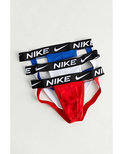 Nike Red Jock Strap 3-pack for men