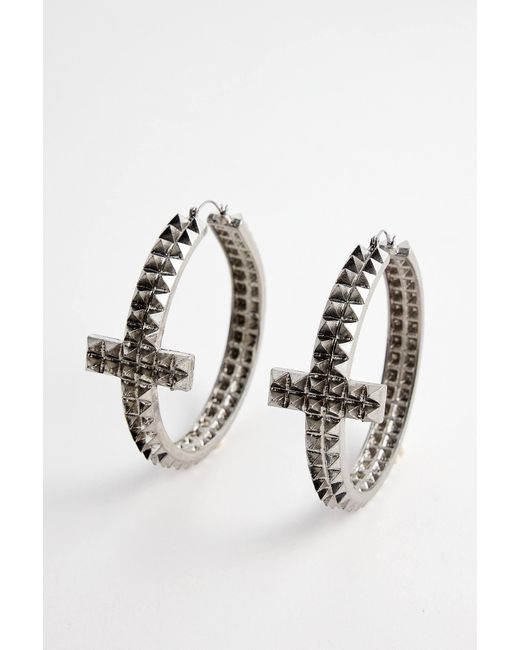 Minga Metallic Temptation Studded Antique Earrings