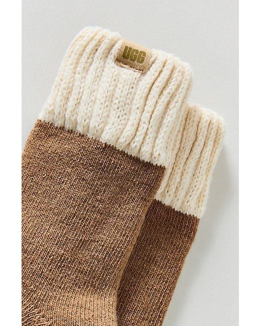 Ugg Natural Camdyn Cozy Crew Sock for men