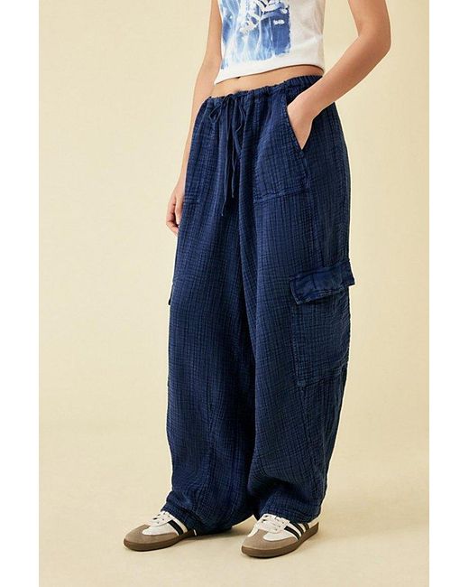 BDG Blue Cody Cocoon Cargo Pant