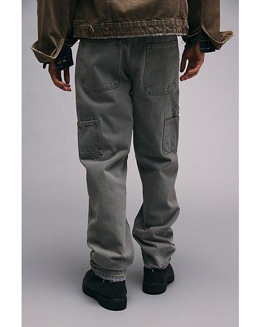 BDG Gray Straight Fit Utility Work Pant for men