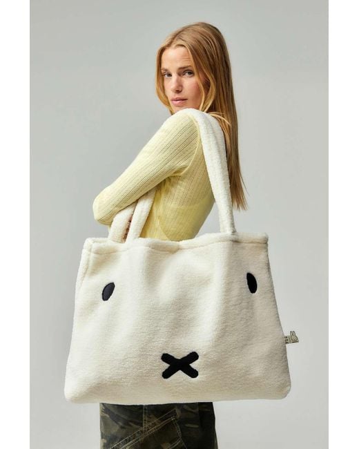 Urban Outfitters Natural Miffy Cotton Shopping Bag