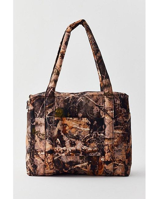 【新品即日発送可】BAGGU Small Cloud Carry-On ブラウン Baggu Small Cloud Carry-on Travel Bag, Luggage, 16.5