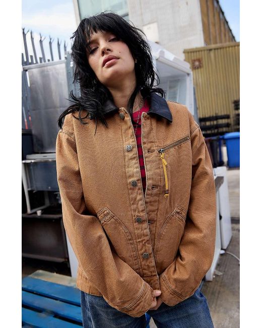 Dickies Brown Padded Canvas Jacket