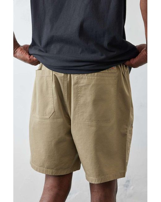 Dickies Gray Sand Pelican Rapids Shorts for men