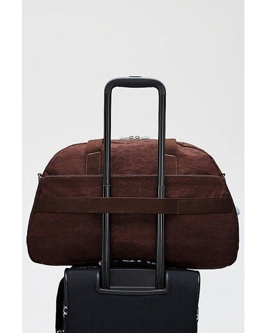 Kipling Brown Defea Extra Weekender Duffle Bag