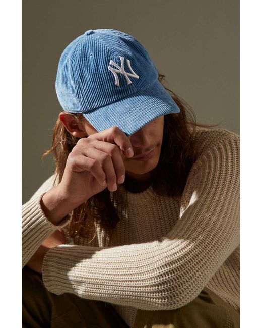 New York Yankees Natural Khaki 47 Brand Clean Up Dad Hat Baseball Cap