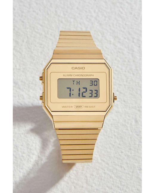 G-Shock Natural A700wevg-9aef Gold Watch