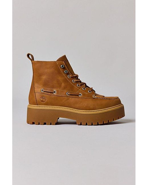 Timberland Blue Stone Street Mid Lace-Up Waterproof Boot