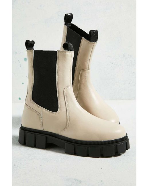 ASRA White Chelsea-boots "beacon" in