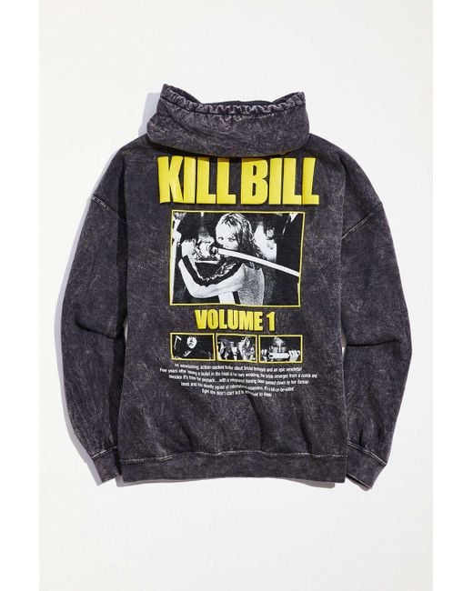 papi Inspector ético Urban Outfitters Kill Bill Overdyed Hoodie Sweatshirt in Grey for Men |  Lyst Canada