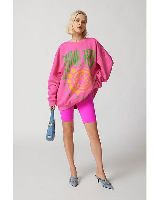 Urban Outfitters Pink Blink 182 Punk Rock Sweatshirt