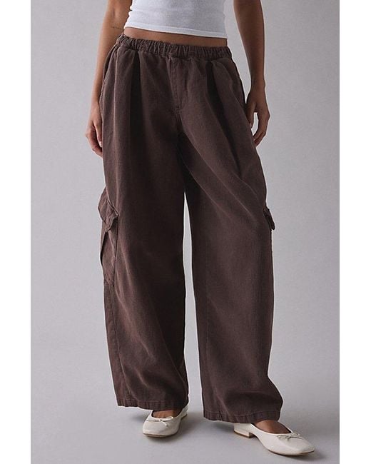 BDG Blue Bobbi Baggy Pull-On Pant