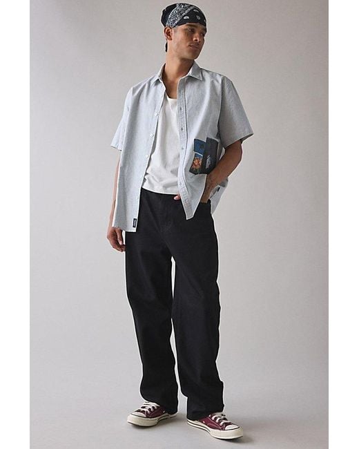 BDG Black Baggy Skate Fit Denim Jean for men