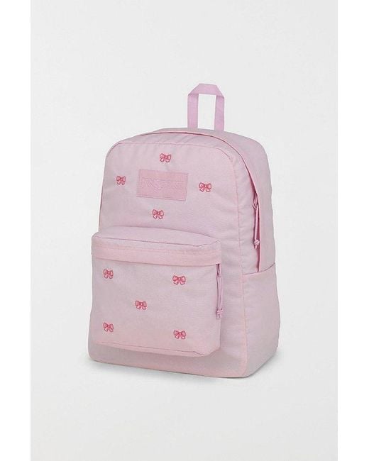 Jansport Pink Superbreak Plus Backpack