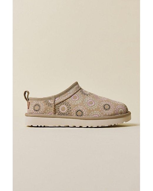 Ugg Natural Classic Micro Mini Sun Stitch Boots