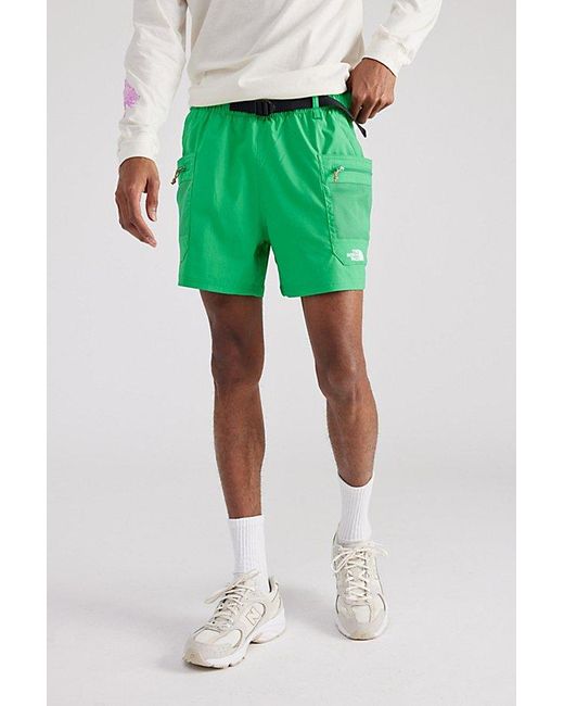 The North Face Green Class V Pathfinder Belted Short for men