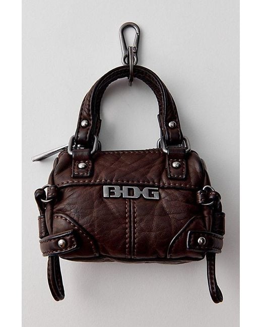 BDG Brown Cindy Shoulder Bag Keychain