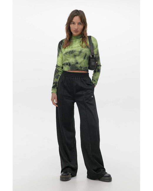 iets frans Black Pull-on Puddle Track Pants