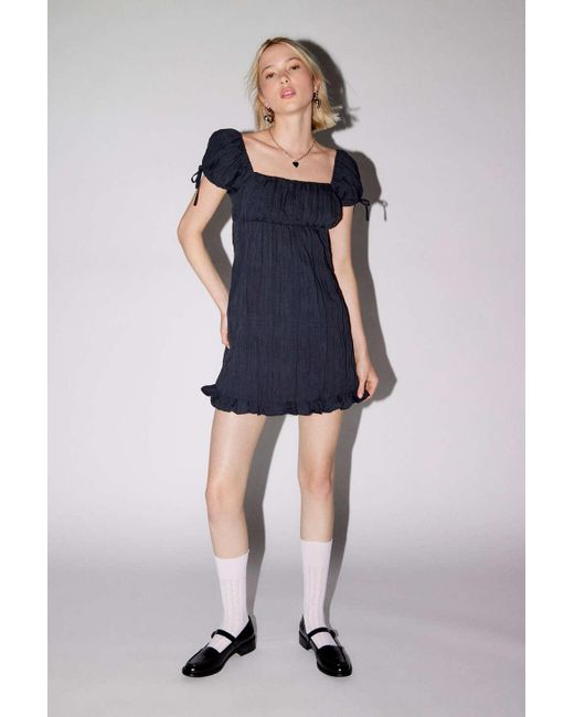blue water little black dress ORIA BUBBLE MINI DRESS main image 0