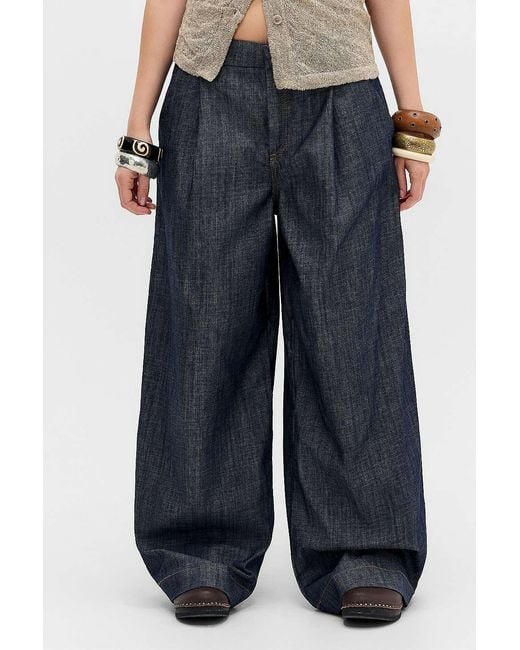 BDG Blue Ray Raw Denim Chino Trousers