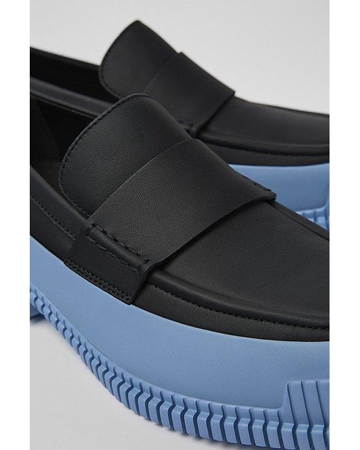Camper Blue Pix Leather Loafer for men