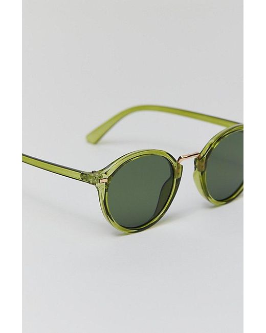 Urban Outfitters Brown Myrtle Round Sunglasses for men