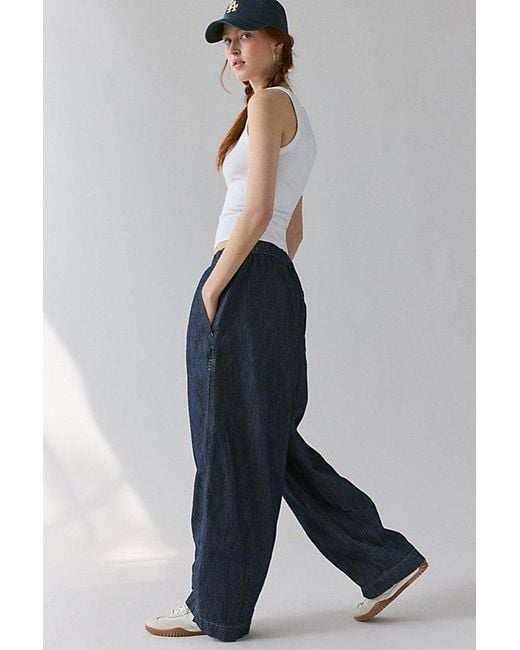 BDG Blue Bobbi Baggy Pull-On Jean Pant