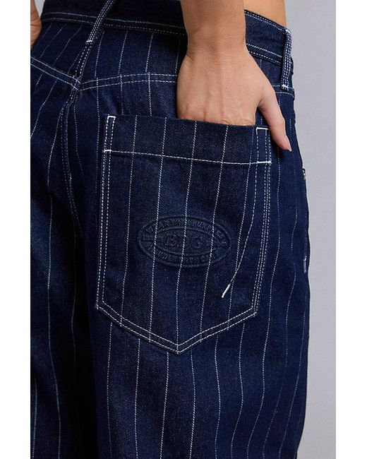 BDG Blue Jaya Printed Baggy Boyfriend Jean