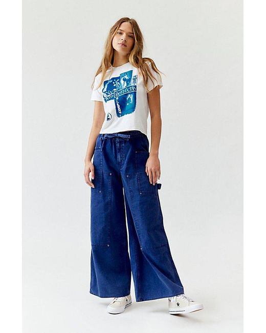 Urban Outfitters Blue Reflections Photoreal Slim Tee