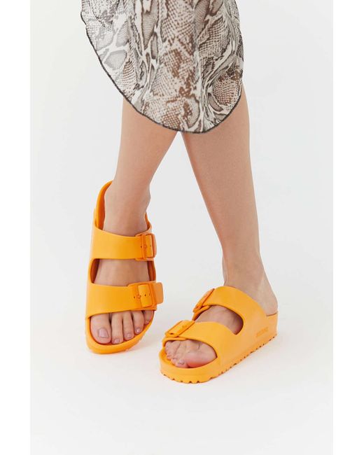 Birkenstock Arizona Eva Sandal Zinnia Orange | Lyst Canada