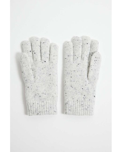 Urban Outfitters Gray Uo Super-soft Gloves