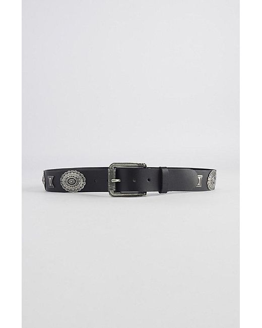Urban Outfitters Black Embellished Western Belt for men