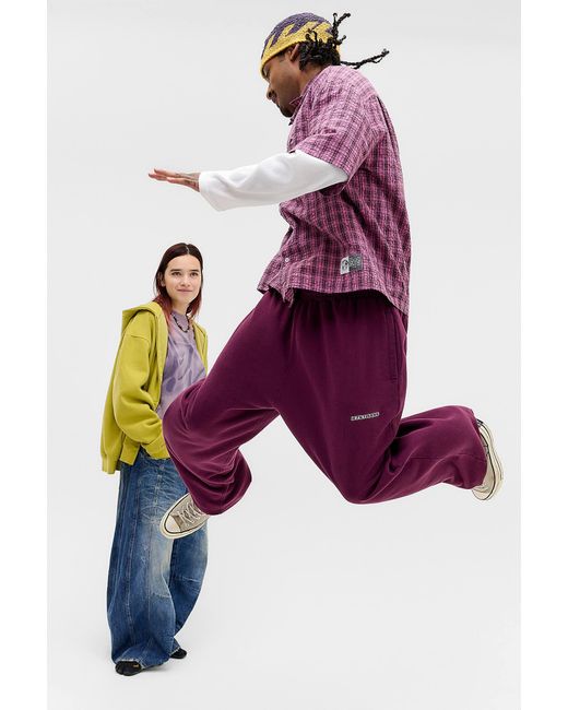 iets frans Purple Grape Harri Baggy Joggers for men